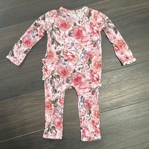 Posh Peanut Elise Romper - 3-6M